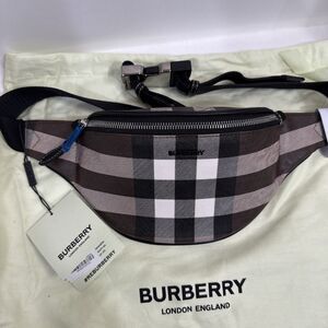 BURBERRY Cason Belt Bag in Dark Birch Brown NWT With Dust Bag